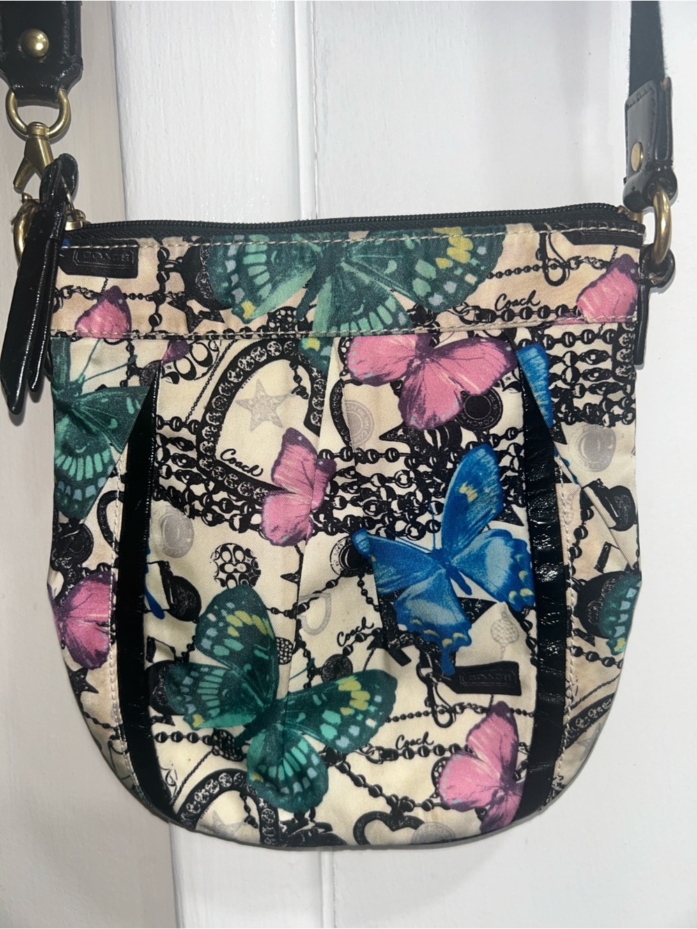 COACH Vintage Parker Swingpack Crossbody Messenger bag 42603